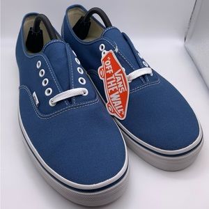 NWT Navy Blue "Authentic" Vans New in Box Mens size 12 and 13